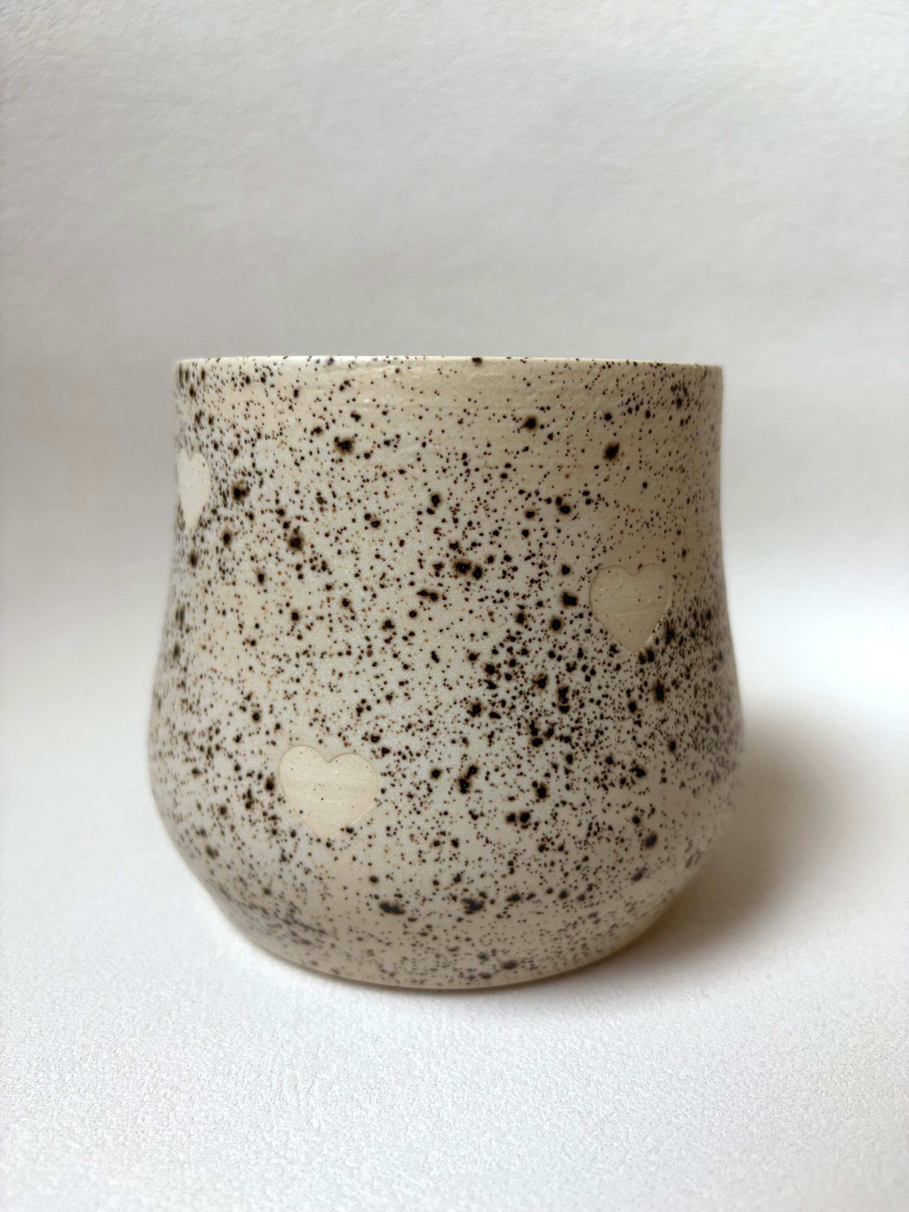 Cookies N Cream Mug with Hearts - B