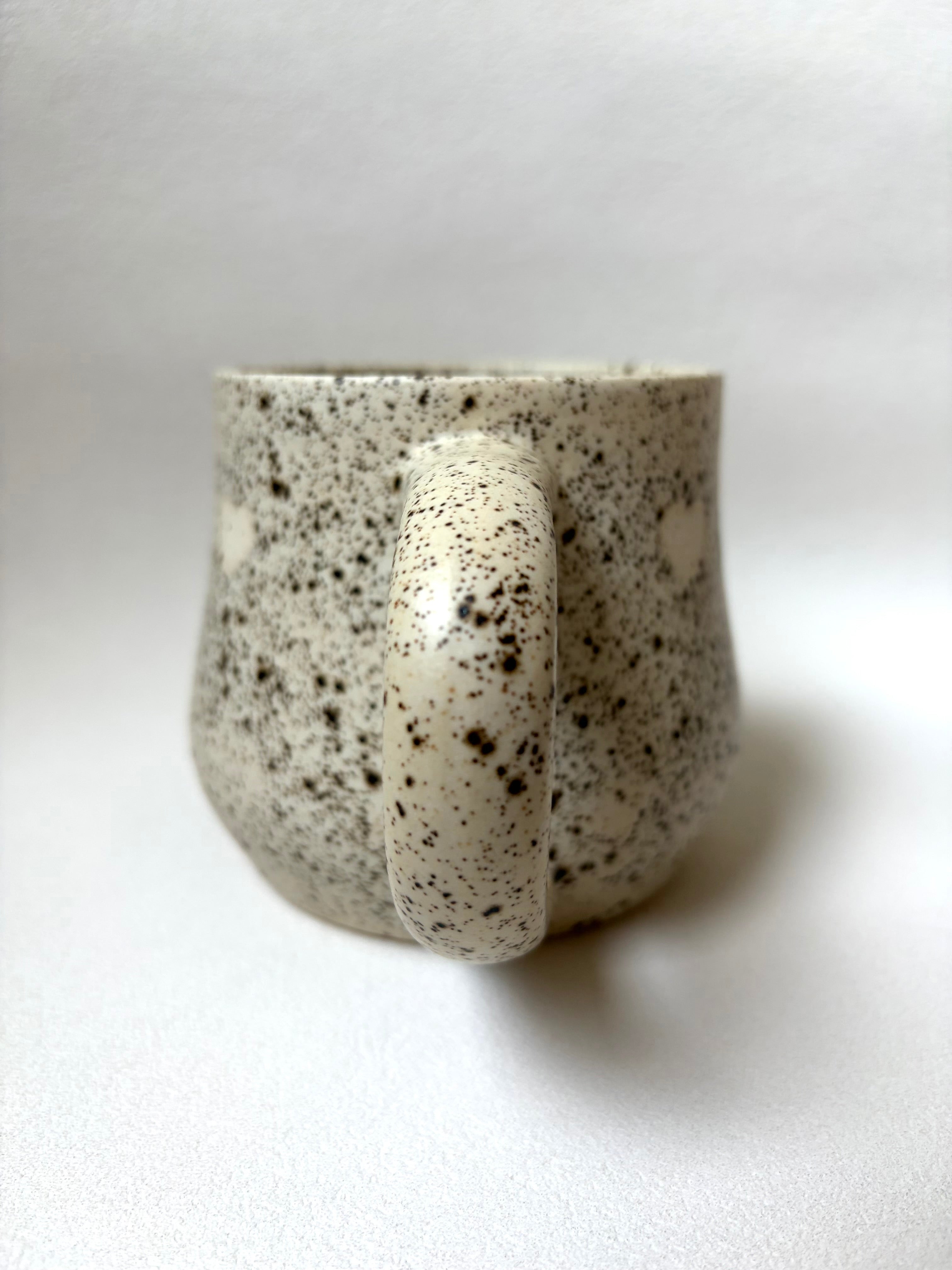 Cookies N Cream Mug with Hearts - B