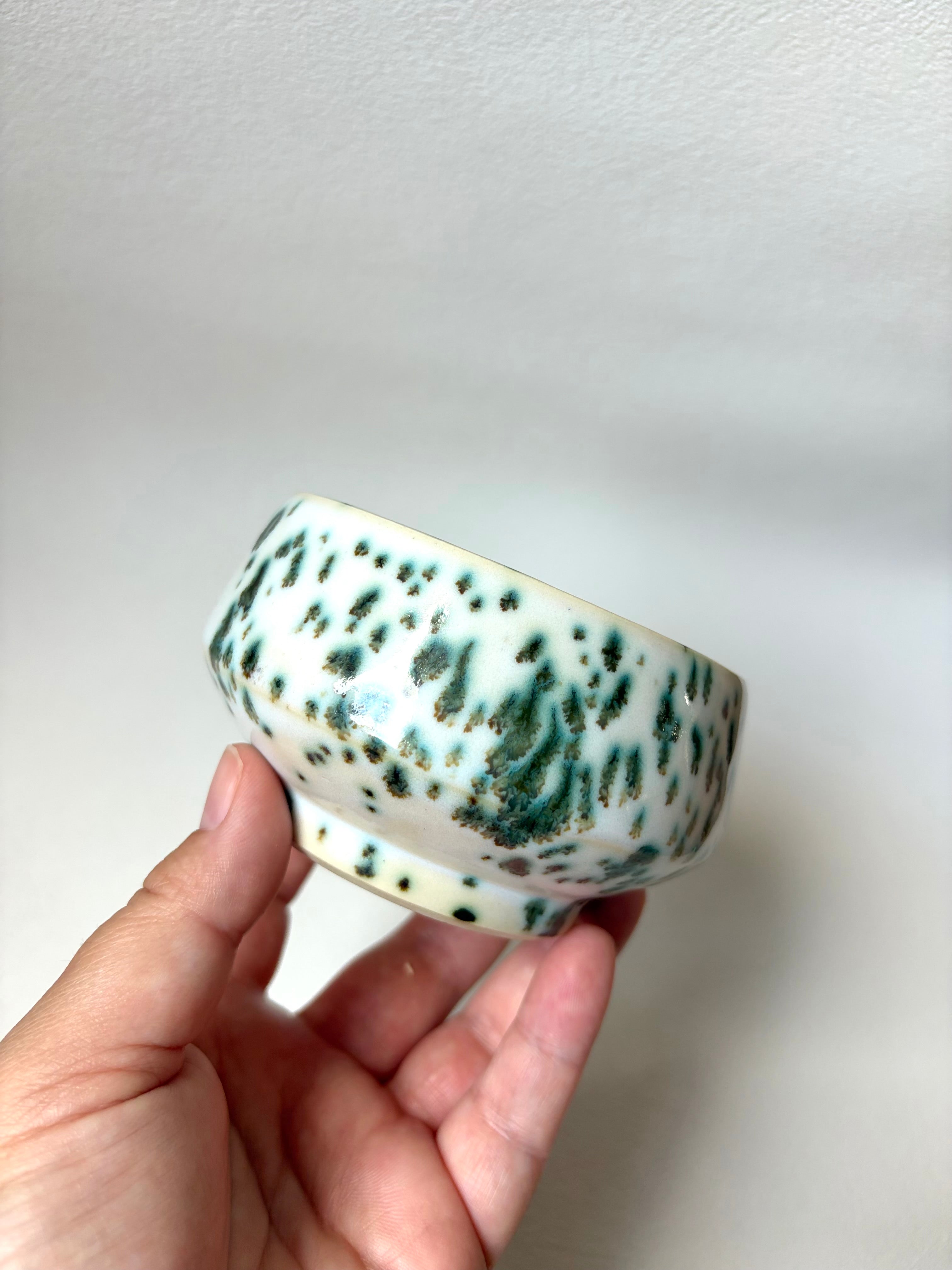 Condiment Bowl - Green Jasper 1
