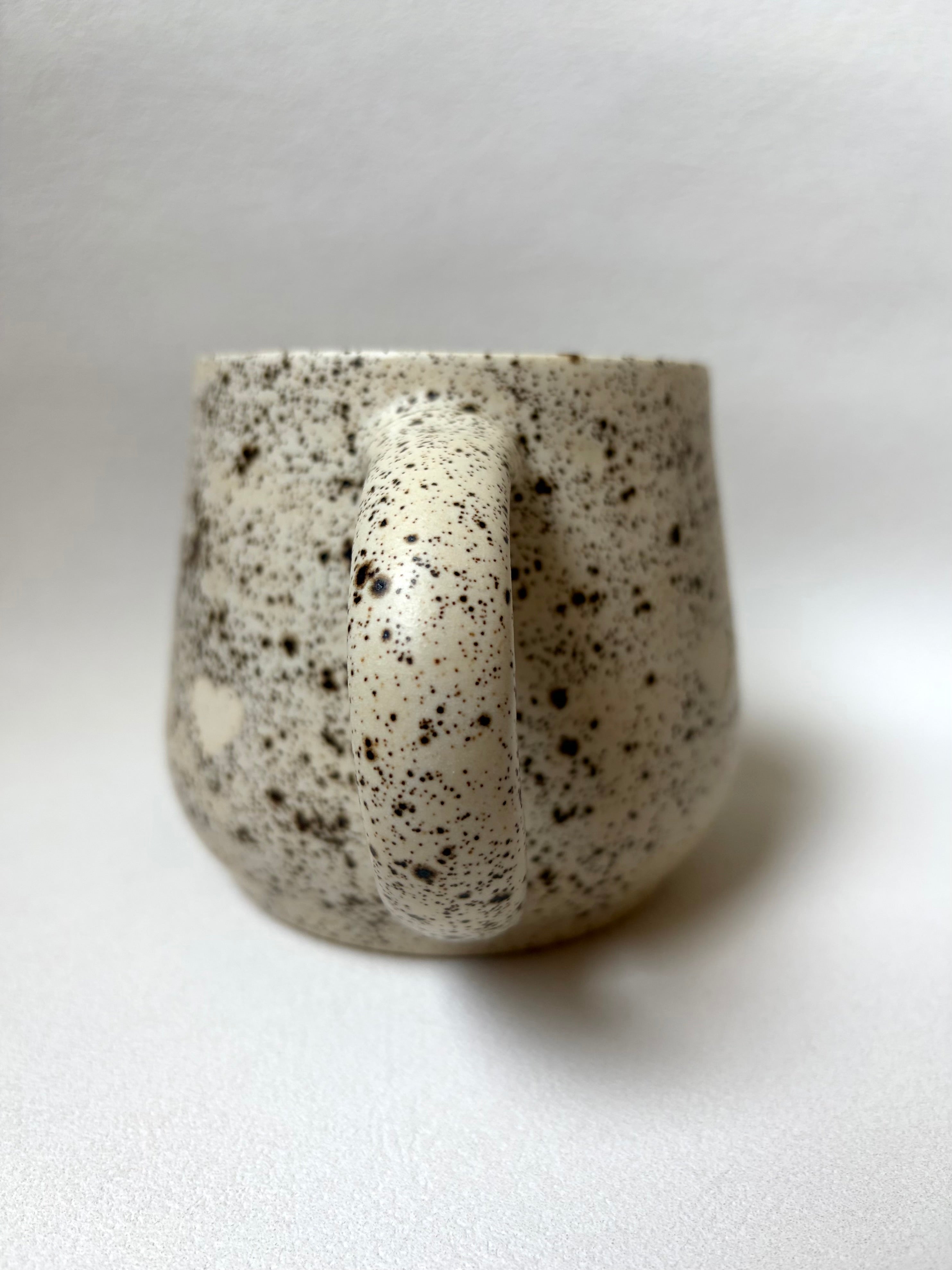 Cookies N Cream Mug with Hearts - A