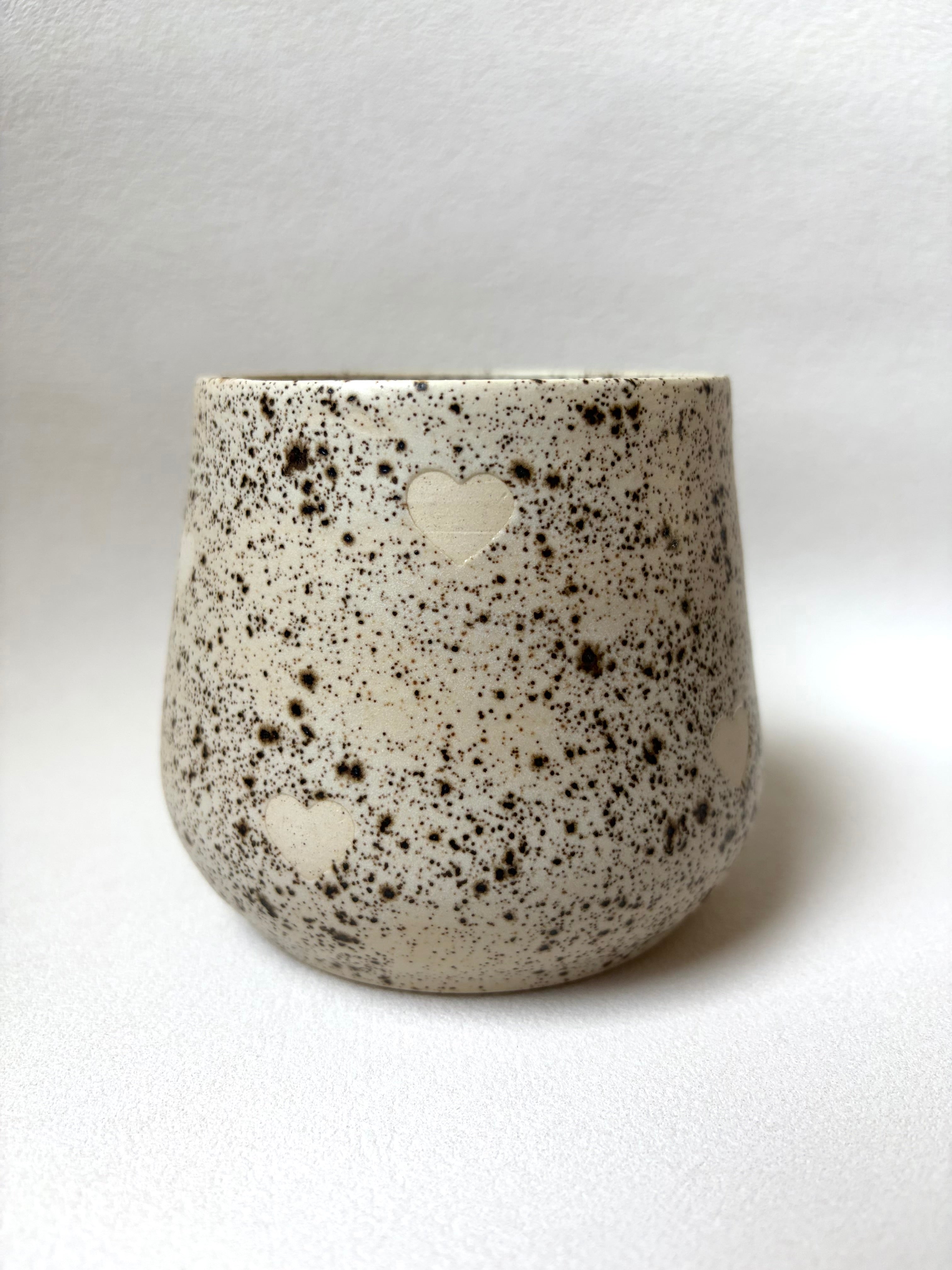Cookies N Cream Mug with Hearts - A