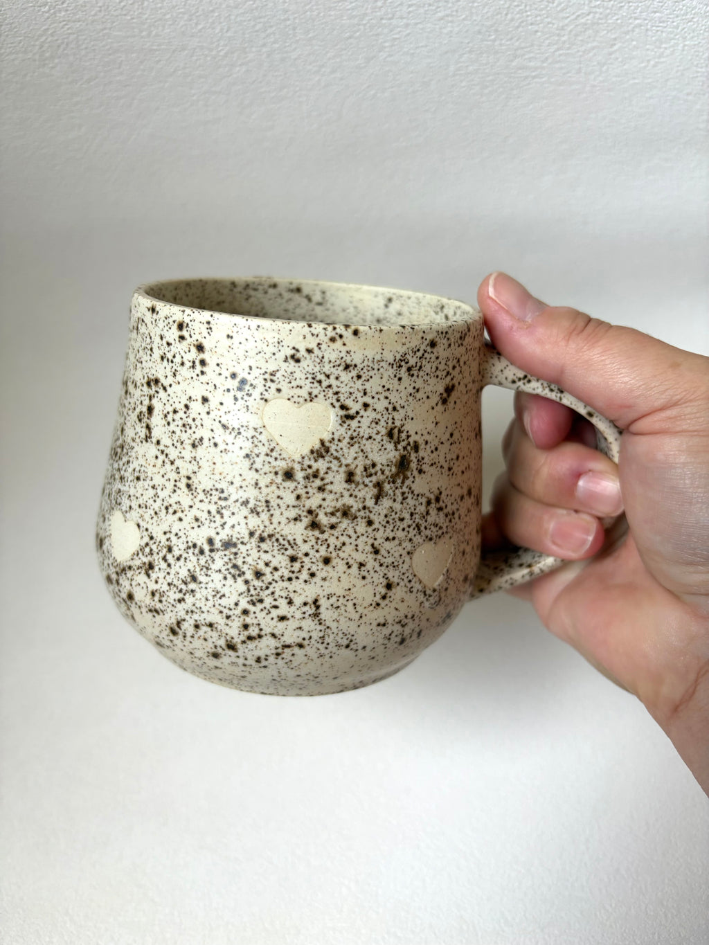 Cookies N Cream Mug with Hearts - A