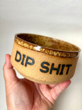 Dip Shit Bowl - Speckled Tortoiseshell