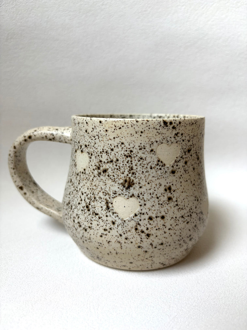 Cookies N Cream Mug with Hearts - B