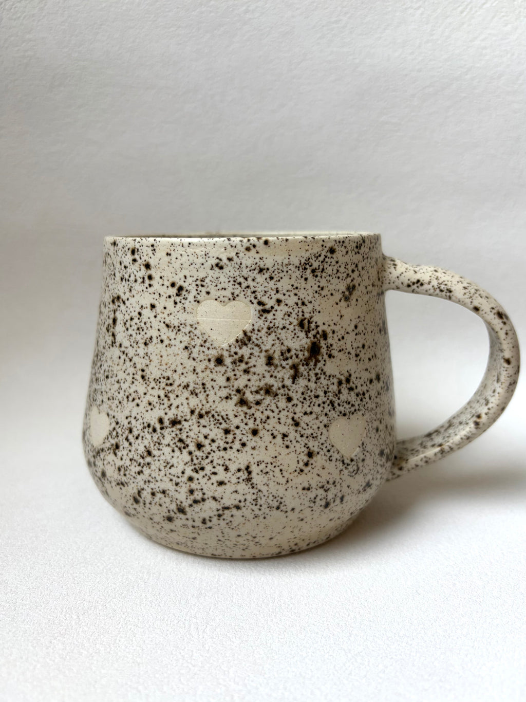Cookies N Cream Mug with Hearts - A