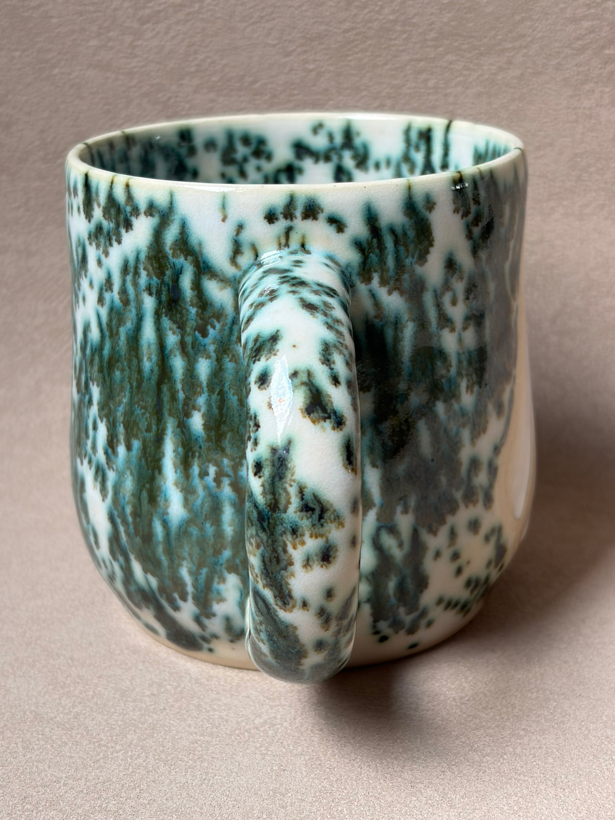 Ghostie Mug - Green Splash