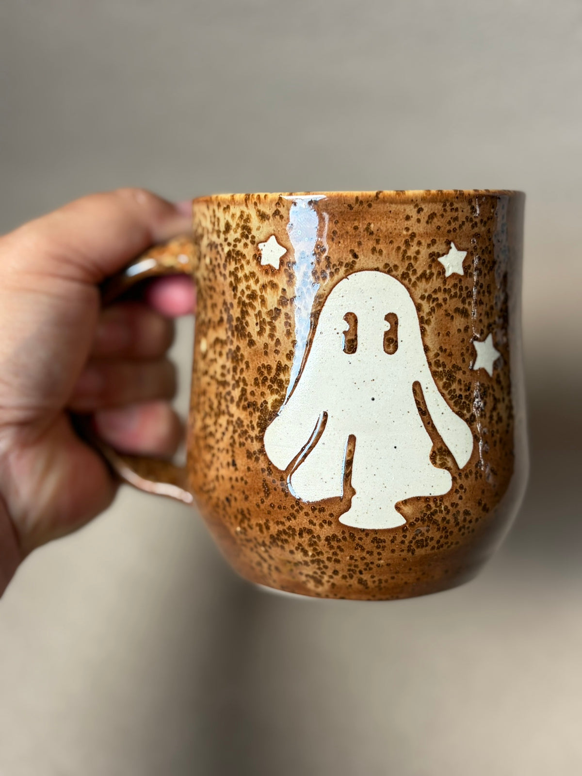 Ghostie Mug - Speckled Tortoise