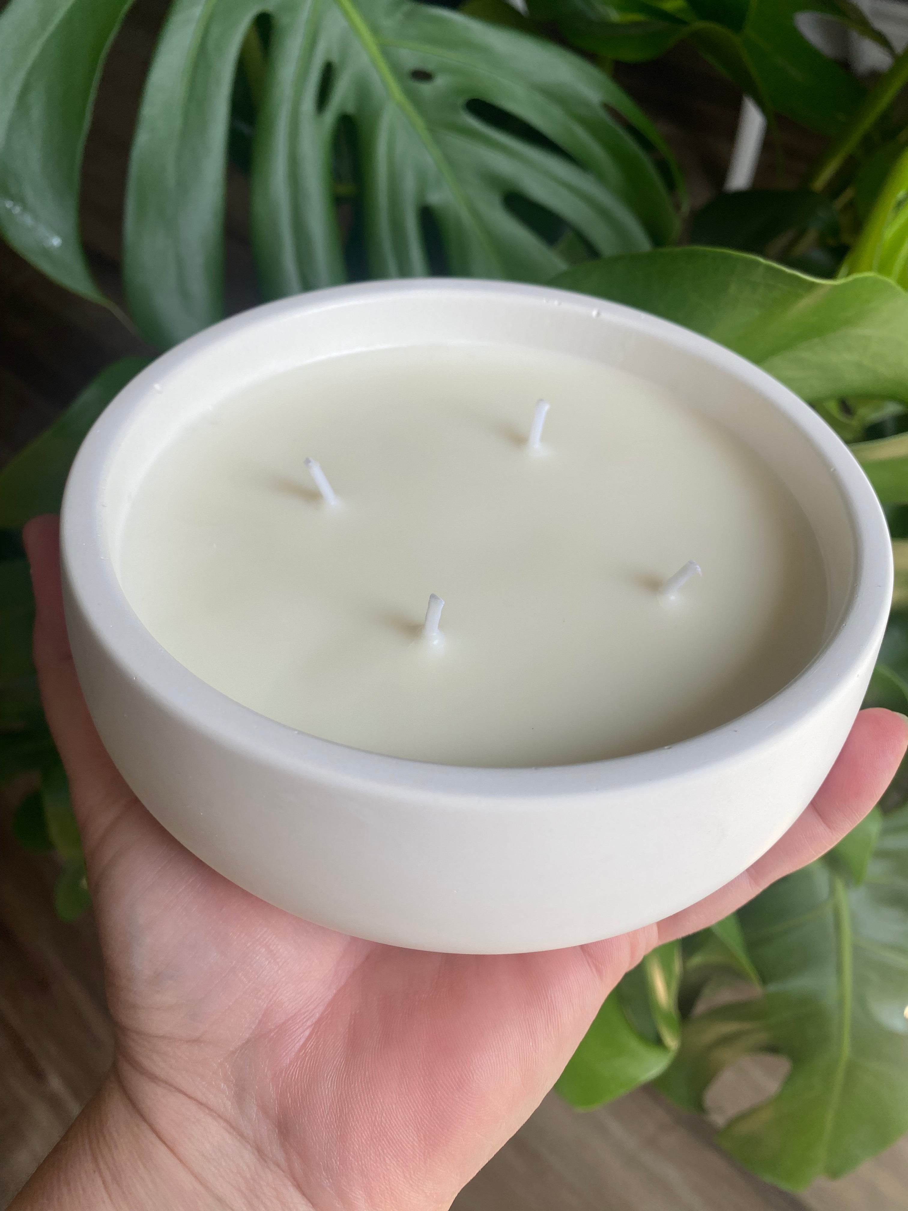 Concrete 4 Wick Candle